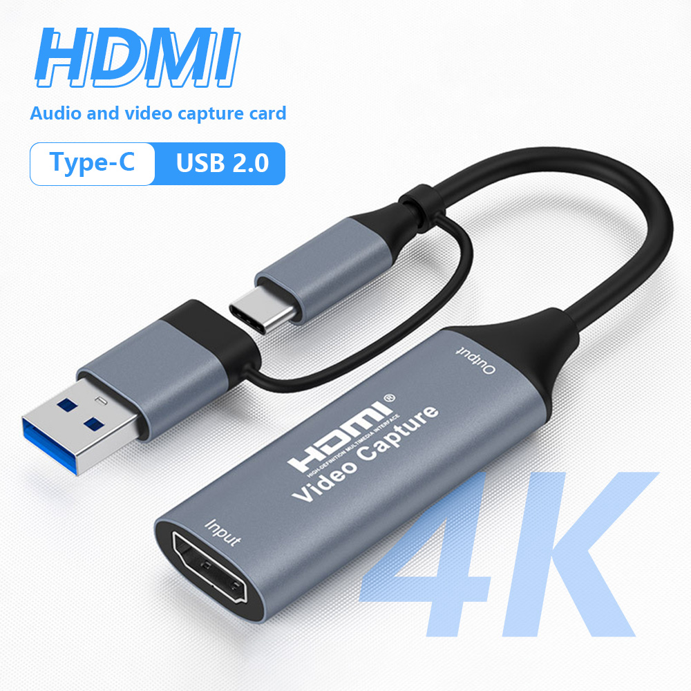 Capture Card 4K Hdmi - Scheda di acquisizione video USB 2.0
