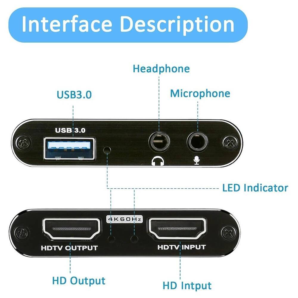 Scheda di acquisizione video 4 - Capture Card 4K Hdmi recensione e prezzo