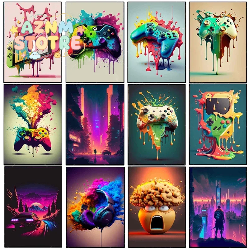 Quadro Vintage su Tela: Poster - Esports In Gaming recensione e prezzo