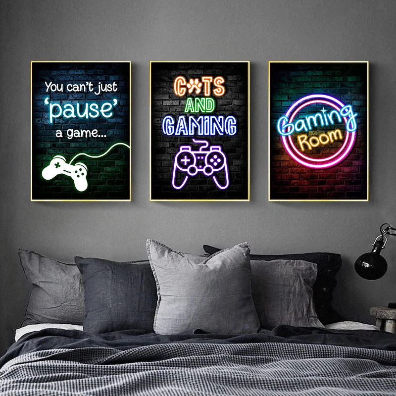 Poster su Tela 'Eat Sleep Game - Esports Gaming Poster recensione e prezzo