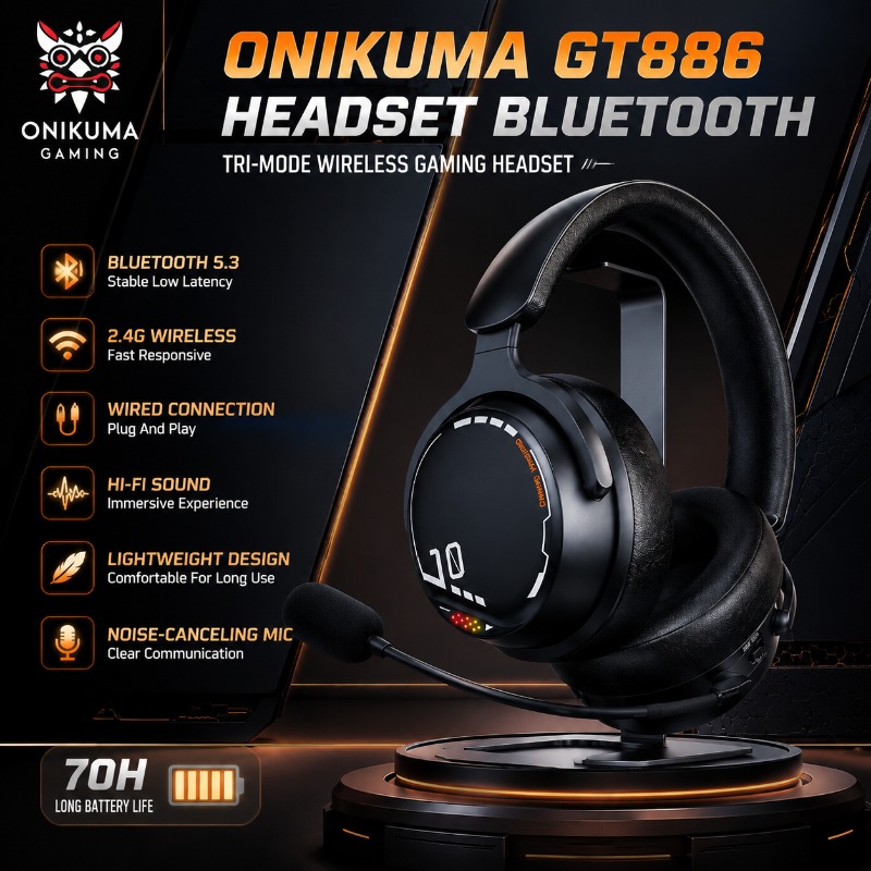 Cuffie da Gaming ONIKUMA GT886 - Esports Gaming Monitor recensione e prezzo