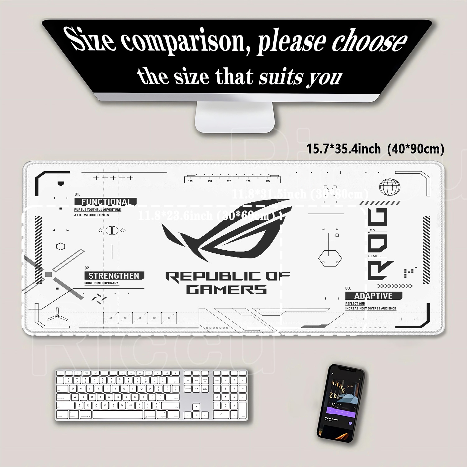 Tappetino per Mouse da Gaming  - Esports Gaming Keyboard And Mouse recensione e prezzo